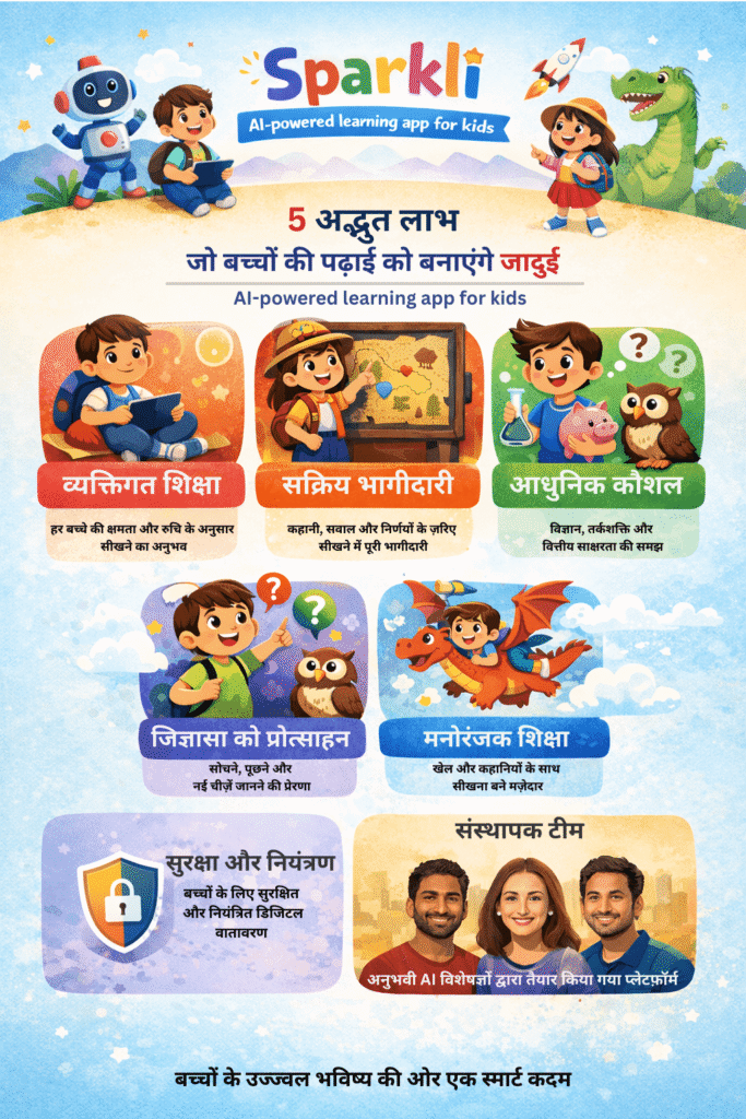 AI-powered learning app for kids