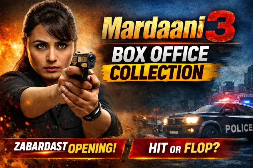 Mardaani 3 Box Office Collection thumbnail featuring Rani Mukerji
